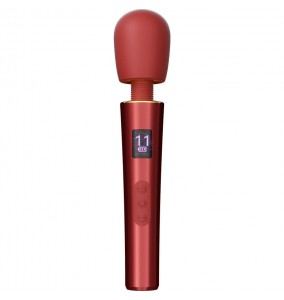 MizzZee - Heart Climax Display AV Wand (Chargeable - Red)